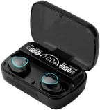M10 TWS Wireless Earbuds with LED Digital Display - Touch Control Bluetooth 5.0 Sport Headphones with Noise Reduction