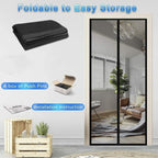Magnetic Mesh Screen Door Curtain - Anti Mosquito Net with Auto-Close (90x210cm)